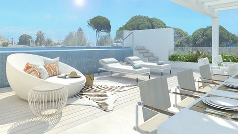 This luxury penthouse duplex forms part of a new development of semidetached villas and villa apartments distributed over low rise residences next to Marbella Club Golf Club Equestrian Centre Offering properties that range in size from 103 to 224 m2 ...