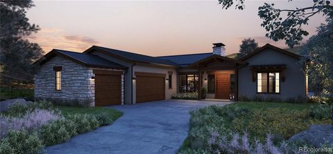New Home Under Construction, completion late 2024: Lot 15, a Residence 2 within the gated community of The Summit at Castle Pines by Trumark Homes, is a flexible single-story home offering 4,096 SQ. FT. of living space. Located on a corner lot within...