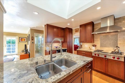 This rare house boasts a wonderfully functional kitchen, perfect for cooking and entertaining. The move-in ready Willow Glen home is 1929 sq. ft. including updates in every room and new 330 Sq.Ft. detached garage on an 8018 sq ft. lot. The deceptivel...