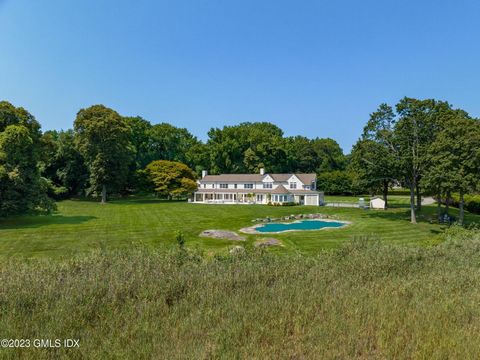 This truly magnificent 10-acre waterfront compound on Long Island Sound has a remarkably private setting with 440' of direct water frontage. The panoramic vistas to the east and south across Cos Cob Harbor and out to the Long Island Sound provide an ...