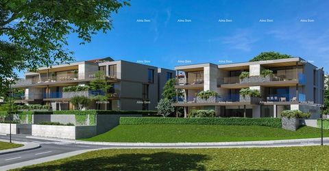 Appartementen te koop in een nieuw woonproject in Novigrad! Het complex bestaat uit twee wooneenheden, in totaal 14 appartementen. Dit leuke appartement, Type A, is gelegen op de 1e verdieping van het gebouw en bestaat uit een entree, een ruime woonk...