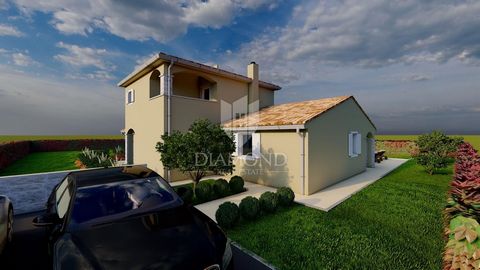 Location: Istarska županija, Buje, Kaštel. Castel, Buie A pochi minuti di auto dal confine con la Slovenia, immersa nel verde e nella natura, situata in una strada tranquilla, si trova questa bellissima casa indipendente con piscina e ampio giardino!...