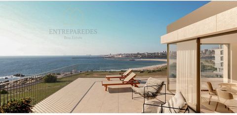 Penthouse de 4 chambres avec balcon et vue sur la mer à vendre à Canidelo, Vila Nova de Gaia - Porto. Living Sea III est un développement à l'embouchure du fleuve Douro, situé à Afurada (Seca do Bacalhau), à Vila Nova de Gaia. Il se compose de 35 app...