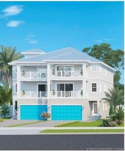 Discover unparalleled coastal living with this exquisite, brand new development located on sunny South Hutchinson Island.Townhouse 109 has a private pool and elevator. Nestled on the coveted Deaway Drive, these modern residences offer an idyllic life...