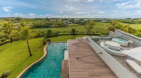 GADAIT International is pleased to invite you to discover this prestigious residence, a true architectural gem nestled in the heights of Mauritius's east coast. Overlooking a breathtaking panorama, this majestic 778 m² villa is set in 2069 m² of wood...