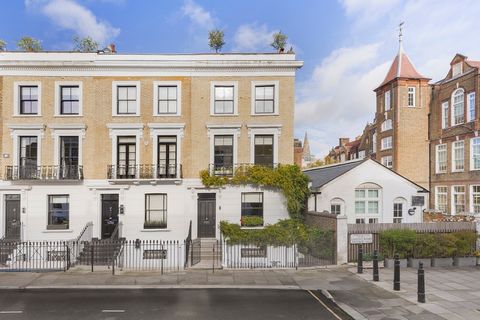 This beautiful, end-of-terrace, Chelsea townhouse unfolds over four floors and is crowned by a wonderful roof terrace. The exceptional home boasts a verdant garden, four good sized bedrooms, ample living space, and an abundance of natural light, all ...