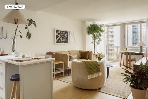 THE PERRIE in Turtle Bay - a full-service condominium development with five model residences now open. Experience life amidst architectural icons, culture, and everything Midtown East has to offer. This thoughtfully designed high-floor 652 square foo...