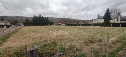 Terrain de 854 m² proche des commodités sur Brionne. Réseaux (eau, électricité, téléphone, gaz de ville et assainissement collectif) en bordure de route. Possibilité de voir un autre terrain de 815 m². Situé à 1h de Deauville et 2h20 de Paris. Les ho...