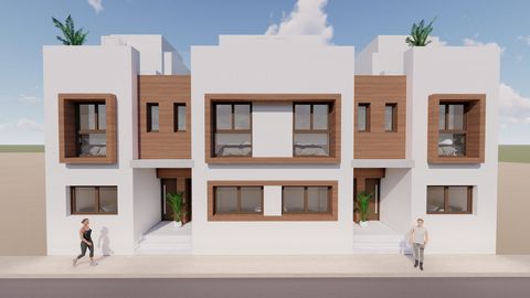 It is a complex made up of 8 townhouses, with private swimming pool, terrace area and solarium for each property. The properties have 3 bedrooms and 2 bathrooms and are designed with a contemporary style and an open concept, consisting of fitted kitc...