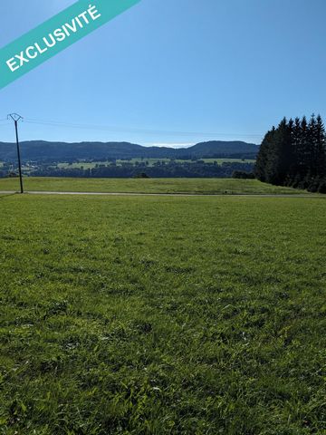 Plot of land for sale in Foncine-le-haut, a dynamic commune with shops, schools, ski slopes and 3 Swiss border zones accessible in 25 to 40 minutes. Building plot with open views. Not serviced (water and electricity at the edge of the plot). Individu...