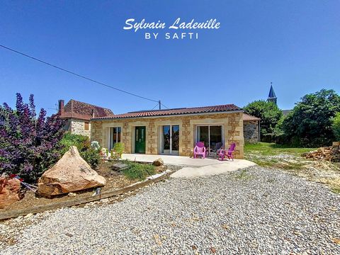 In the heart of a charming village in Périgord Noir, discover this new single-story house of 105 m², built with natural stone from Dordogne. You will be immediately captivated by its authentic charm and modern features. Upon entering, you will be gre...