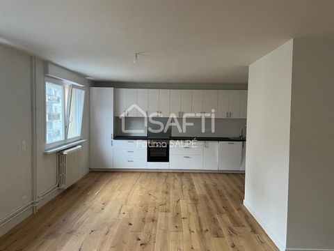 It is in the magnificent city of Strasbourg, in a popular Neudorf district, that I invite you to open the doors of this splendid apartment, completely renovated with great taste. As you enter it, you will discover the pieces composed as follows: -A l...