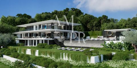 Le Cannet: villa contemporaine neuve avec piscine