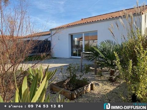 Fiche N°Id-LGB167579 : Les sables d'olonne, secteur Centre ville olonne sur m, Maison type 4 de 2020 d'environ 82 m2 comprenant 4 piece(s) dont 3 chambre(s) + Jardin de 330 m2 - Construction 2020 - Equipements annexes : jardin - terrasse - double vit...