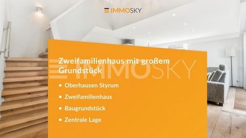 En Oberhausen-Styrum le espera una encantadora casa bifamiliar con un anexo y una parcela edificable, que cautiva por su encanto y mobiliario. Con una generosa superficie habitable de aprox. 220 metros cuadrados, repartidos en dos plantas, dos en el ...