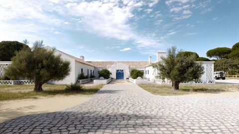 Location: Grândola, Alentejo – just 15 minutes from Carvalhal Beach This extraordinary property blends the timeless beauty of Alentejo with modern sophistication — offering a rare opportunity to create either a luxurious family estate or a boutique h...