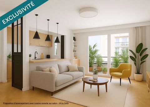 T3 lumineux 74m2 avec 2 balcons en étage – Parc Montsouris, Paris 14e