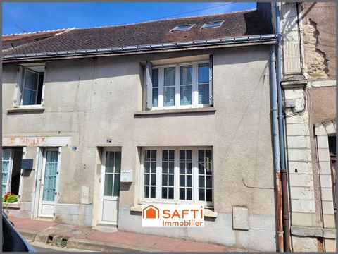 MAISON VILLE 2ch +cour +grange