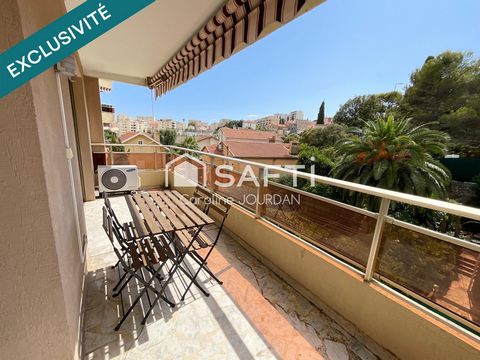 Charmant 2 pièces avec large terrasse (15m2) à 15 minutes à pieds du Palais des Festivals