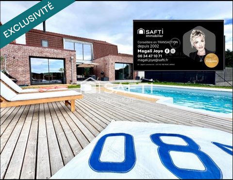 Maison d'Architecte récente en semi-plain pied avec Piscine!