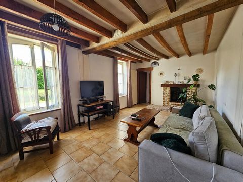 Maison deux chambres avec garage et grand terrain