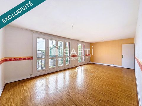 Grand T4 lumineux - 3 chambres