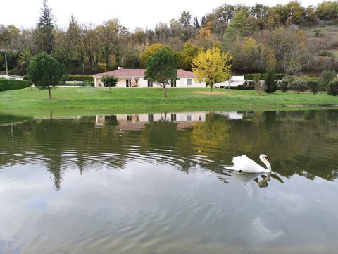 Grande villa plain pied proche Figeac