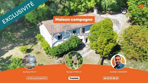 La véritable maison de campagne, au cœur de la nature et loin de tout vis-à-vis