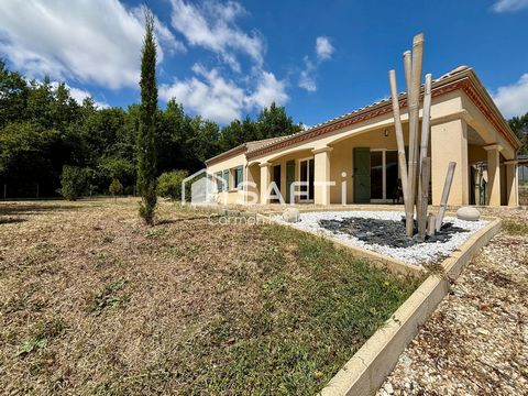 Plain-pied moderne à vendre : 3 chambres, jardin, prêt à emménager