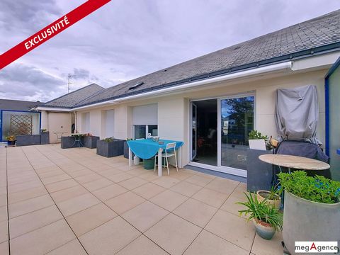 Île de Nantes – T4 92 m2 avec 50 m2 terrasses, garage et cave