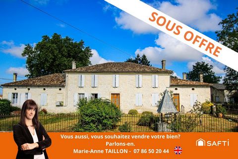 Charentaise de caractère de 300 m² habitables sur une parcelle arborée de 7 000 m²