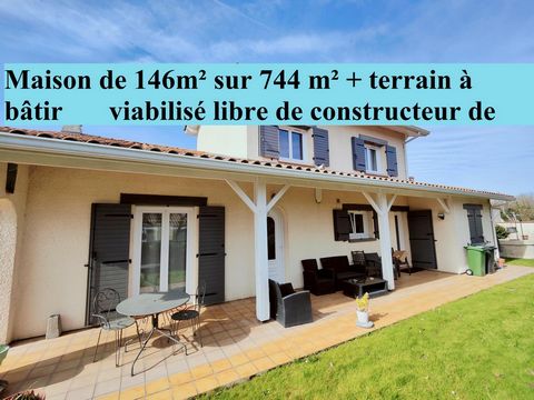 Villa T5 au calme, clim, garage 34m², Tram C