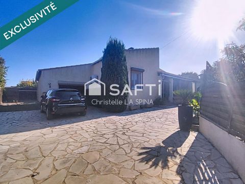 Maison de plain-pied au charme provençal avec jardin arboré