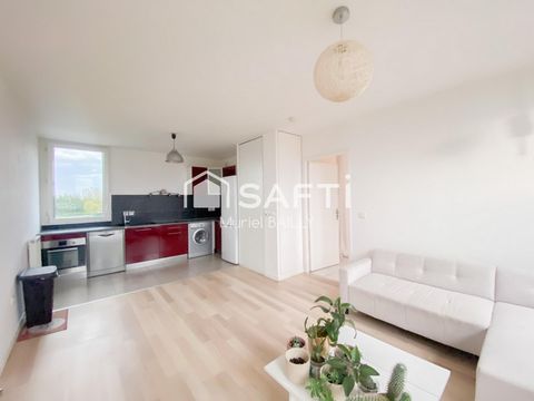 APPARTEMENT T2 ECONOME - 1 CHAMBRE - 2 PARKINGS - STE GENEVIEVE DES BOIS