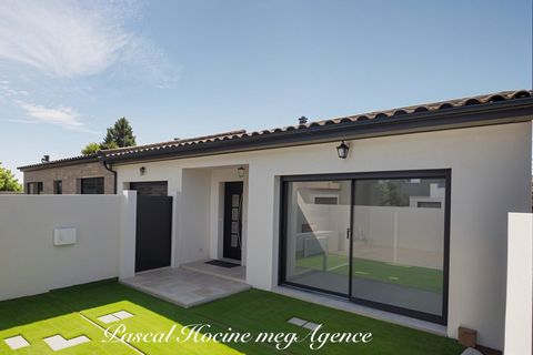 Villa plain-pied 90 M2, 3 chambres, terrain 215 M2