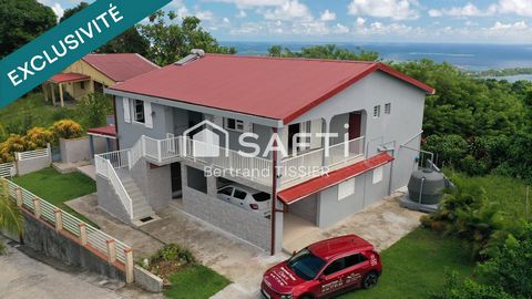 Maison au Vauclin avec vue mer, terrain et potentiel