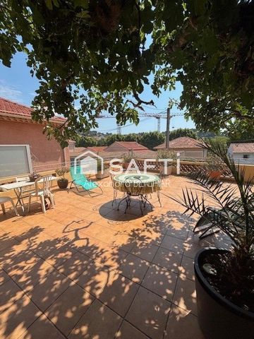 Maison 104m2 avec terrasse, véranda et jardin