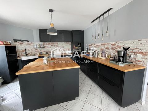 Pavillon plain pied de 180m2 avec 5 Chambres / Garage / Atelier et Auvent