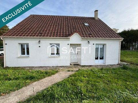 Beau pavillon de 130m2 hab. sur 2288m2 de terrain clos. A 1h30 de Paris, sotie A6 et gare a 15min.