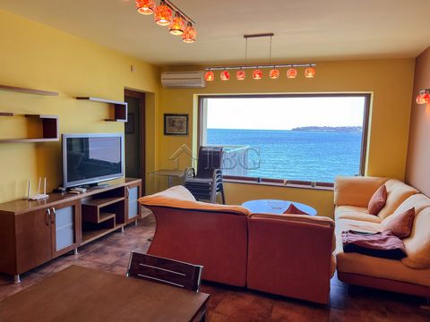 . 2-Bedroom apartment with frontal Sea View, on Harmanite Beach, Sozopol IBG Real Estates is pleased to offer this unique apartment, located in a residential building on the first line to the beach in Sozopol. The beach is called Harmanite and the ar...