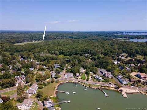 Stony Creek -Water view - Once in a Generation, an opportunity arises to acquire a large untouched high and dry property located in the Heart of the Historic Village of Stony Creek. The Gateway to the Thimble Islands, Home of Rogers Island. From the ...