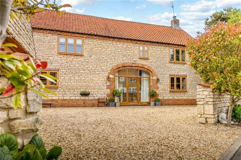 A beautifully presented, 4 bedroom, stone barn conversion sits at the end of a quiet cul de sac in the middle of the Lincolnshire village of Scopwick around halfway between Lincoln and Sleaford. With 2 spacious living rooms and an exceptionally large...