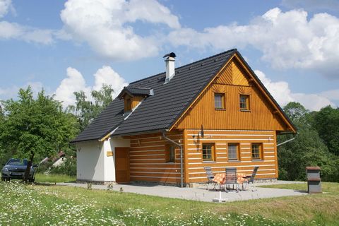 This rural house located in Roztoky u Jilemnice Bohemian. There are 3 bedrooms which can accommodate about 6 people. Perfect for a family holiday, this home will keep the kids comforted as well. In addition, you may bring up to 3 pets. The house is b...