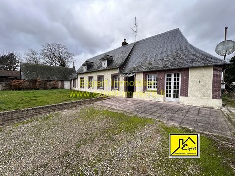 House ideally located 8km from Doudeville and 12km from Veules-les-roses. This charming house of about 103m2 to renovate includes a spacious living room with fireplace, a kitchen and a scullery, 4 bedrooms, a bathroom and a toilet. The attic can be c...