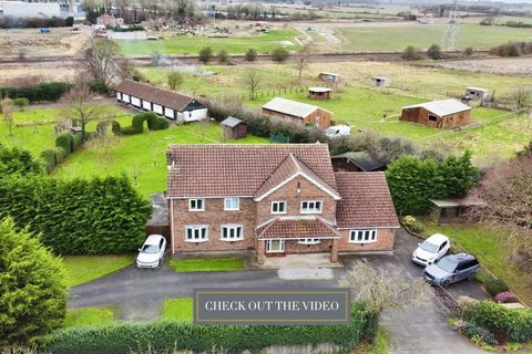 INVITING OFFERS BETWEEN £640,000 - £670,000 THIS IMPRESSIVE INDIVIDUAL DETACHED PROPERTY STANDS IN 1.7 ACRES ON THE OUTSKIRTS OF COTTINGHAM If you prefer to be a little bit away from it all yet still in a convenient location this property enjoys cons...