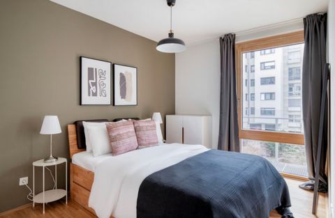 For stays longer than 1 month, we offer custom pricing. Please reach out for an exact quote! Discover the best of Vienna, with this modern apartment in a great location. It’ll be easy to simply show up and start living in this fashionably furnished a...