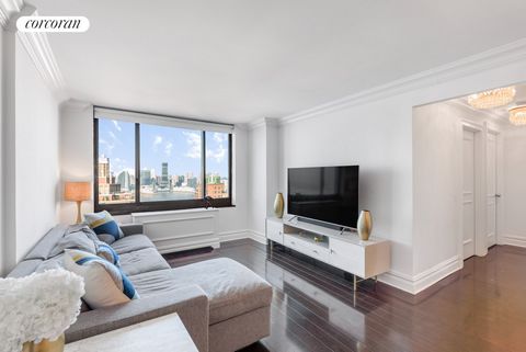 This stunning converted 3 bedroom, 2-bathroom condo in Liberty Court is a true gem. Located on a high floor (32nd floor), it offers unobstructed views that will take your breath away. The owners have invested in tasteful updates, including new floors...