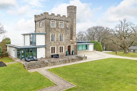 In a superb elevated hilltop setting commanding spectacular views over the Vale of Usk, a beautifully restored Listed Folly featured on Channel 4s Grand Designs. Dating from around the 1700's, and originally a stone built hunting lodge for the Sherif...