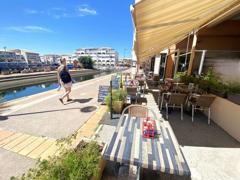 Vente Murs commercieux à deux pas de la mer à Sète .Murs commerciaux loués. Marine des Quilles quartier très touristique. Bar restaurant . Bail en cours 3/6/9 Loyer 750€ CC. Idéal investisseur !