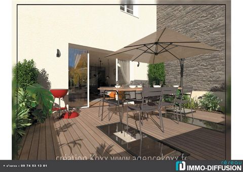 Fiche N°Id-LGB149496 : Les sables d'olonne, secteur Centre ville, Terrain construction valide de 109 m2 - Vue : Terrasse et eglise - Construction 2023 Architecte - Equipements annexes : terrasse - garage - digicode - double vitrage - ascenseur - - ch...